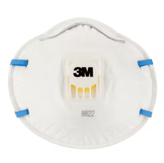 Respiraator klapiga, 8822 FFP2, 3M