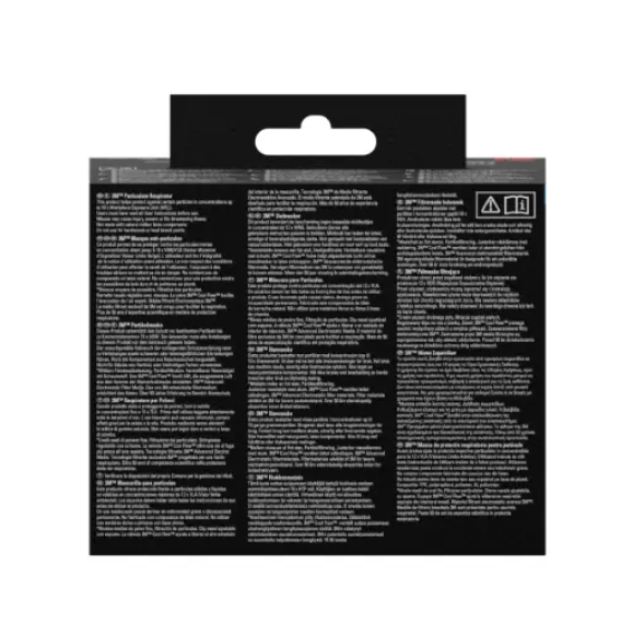 Respiraator klapiga, 8822 FFP2, 3M