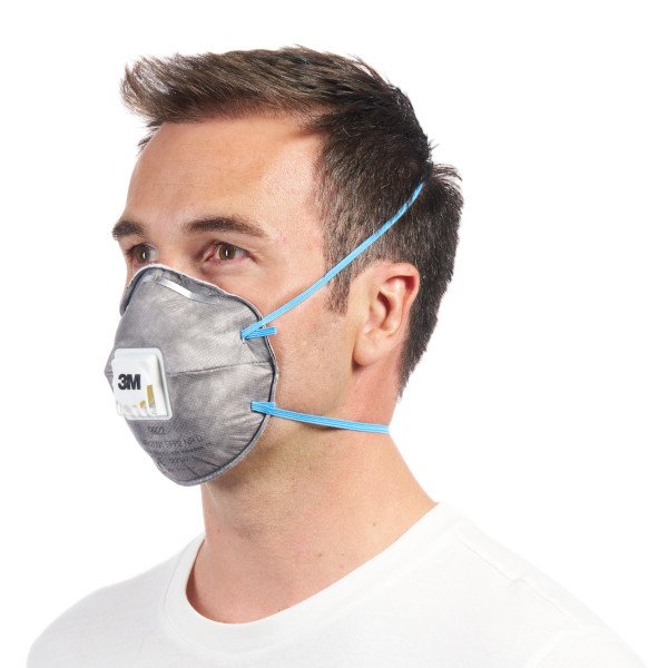 Respiraator, klapiga 9922 jaepakend FFP2, 3M