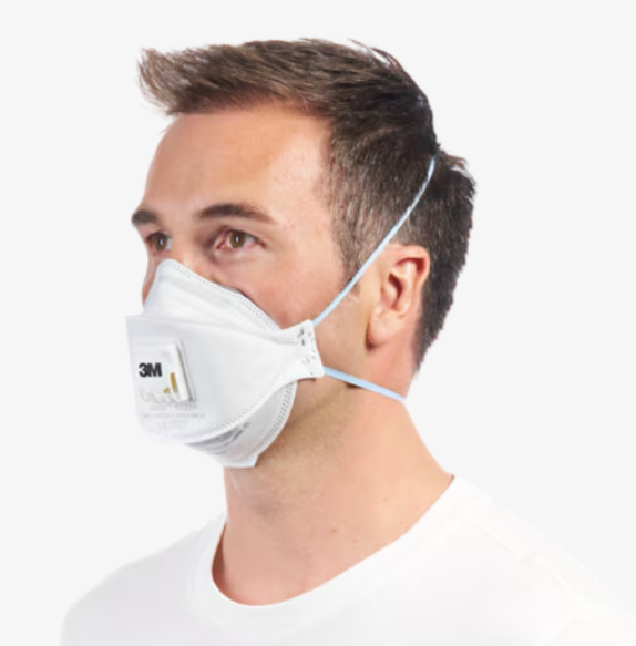 Respiraator klapiga, Aura 9322+, jaepakend FFP2, 3M