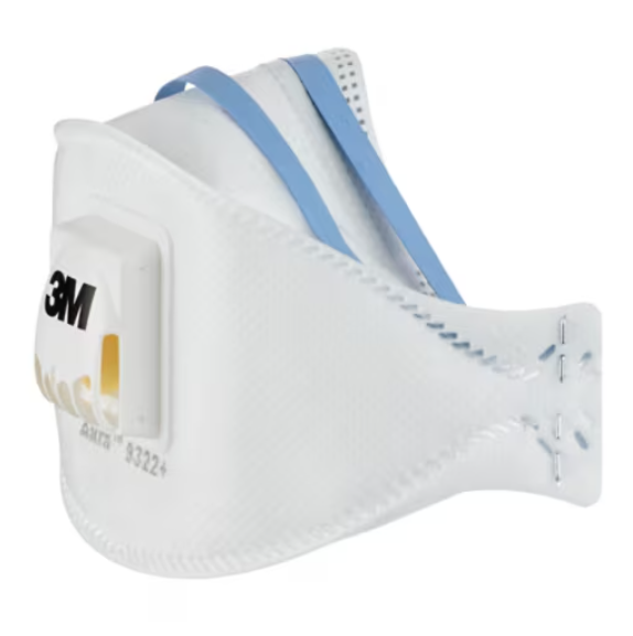 Respiraator klapiga, Aura 9322+, jaepakend FFP2, 3M