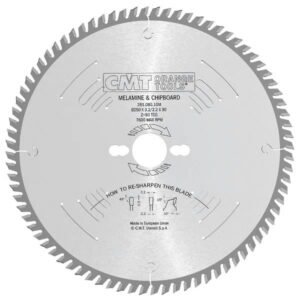 Saeketas Laminaatplaadile 250x3.2x30mm Z80 a=10° TCG