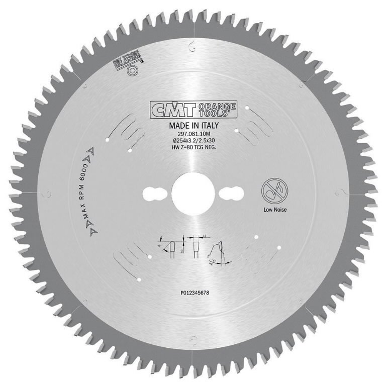 Saeketas alumiiniumile Xtreme HW 254x3,2/2,5x30mm Z80 a=-6° 254x3,2/2,5x30mm Z80 a=-6° b=TCG, CMT