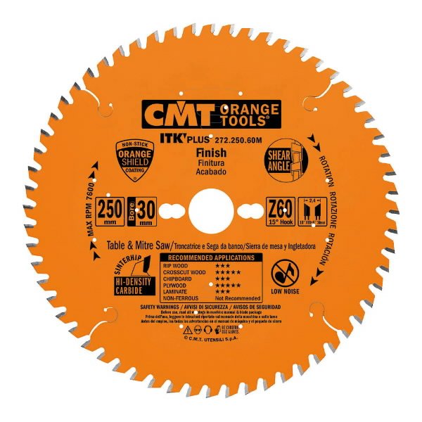 Saeketas puidule ITK Plus 165x20mm Z36, CMT