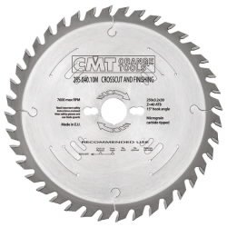 Saeketas puidule Industrial chroma coated 260x30mm Z60 a=- 260x30mm Z60 a=-5° b=10° ATB