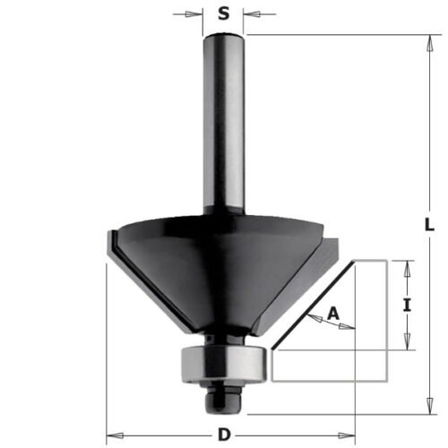 Sõrmfrees serva faasimiseks laagriga S=8mm