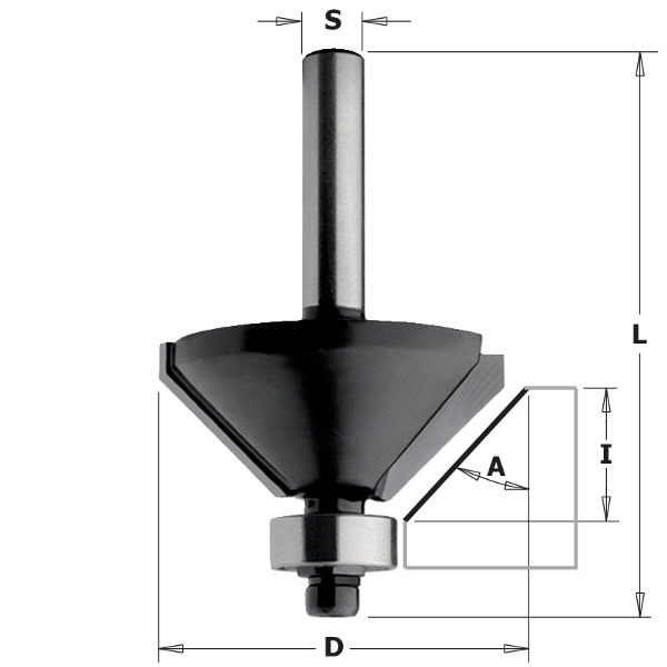 Sõrmfrees serva faasimiseks laagriga S=8mm, D=35mm, CMT
