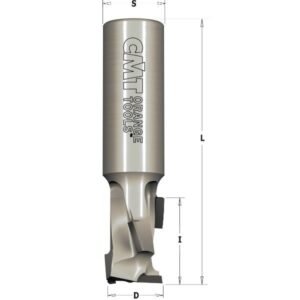 Spiraalfrees 10x27x72 Z1+1 (3DP+1HM) S=12x40 RH