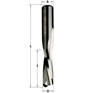 Spiraalfrees Z2 NEG.  D=6X22X70 S=8 HM RH