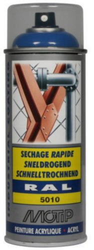 Spreivärv RAL 5010 sinine läikiv 400ml, Motip