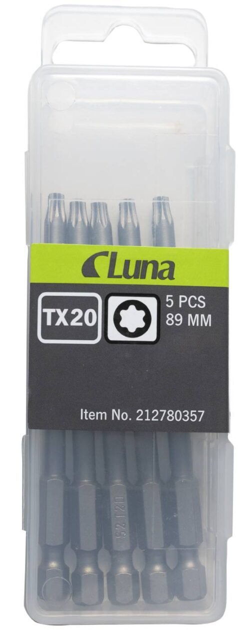 Standardotsakud Torx Luna | Käsitööriistad>Kruvikeerajad>Otsakud | Luna Tools | Trollo.ee | Üle 10 000 toote