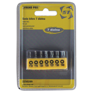 TORX kruviotsikud Strend Pro