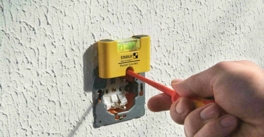 Taskulood Pocket Electrikule koos vööklambriga 7cm, Stabila