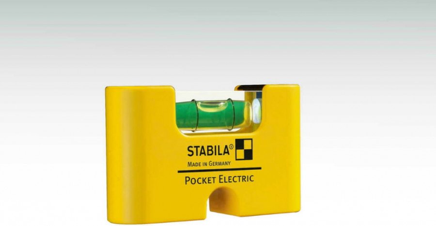 Taskulood Pocket Electrikule koos vööklambriga 7cm, Stabila