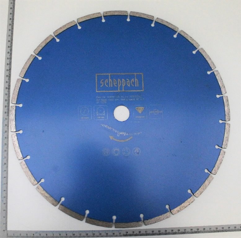 Teemantlõikeketas segmenteeritud HSM3500 Ø350x25.4 mm, Scheppach