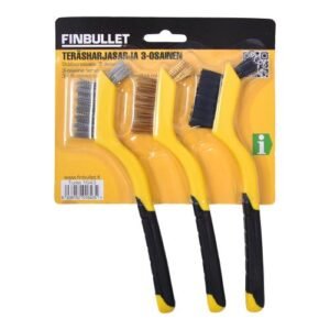 Terasharjade kmpl. 3-osa MESSING/STAINLESS/NYLON | Tarvikud>Lihvimistarvikud | Finbullet | Trollo.ee | Üle 10 000 toote