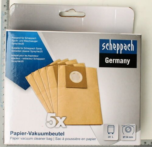 Tolmukottid tekstiilipesurile SprayVac20