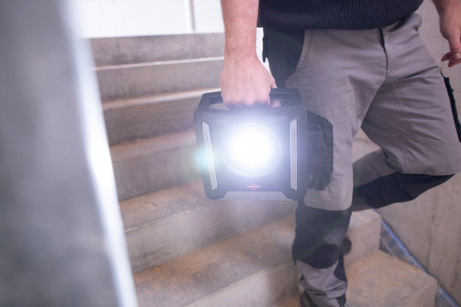 Töövalgusti LED MULTI 4000 MA laetav 4500lm 40W IP65 IK08, Brennenstuhl
