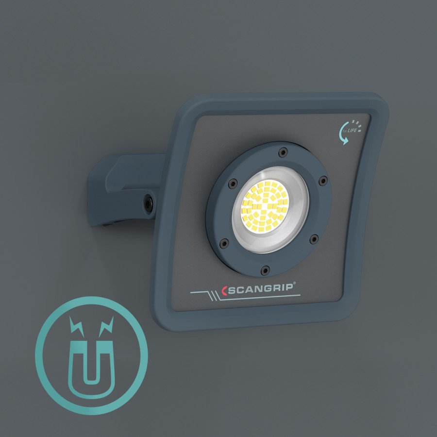 Töövalgusti LED NOVA R laetav+akupank IP67 6500K 2000lm, Scangrip