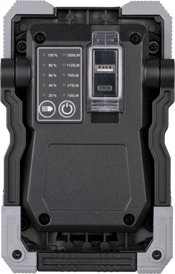 Töövalgusti LED RUFUS 1500 MA USB laetav/akupank 1500lm, Brennenstuhl