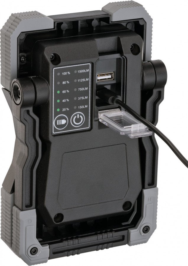 Töövalgusti LED RUFUS 1500 MA USB laetav/akupank 1500lm, Brennenstuhl