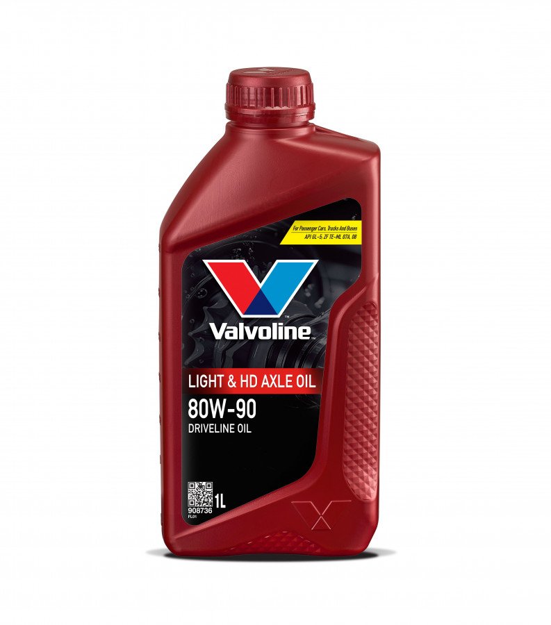 Transmissiooniõli Light & HD Axle Oil 80W90 1L, Valvoline