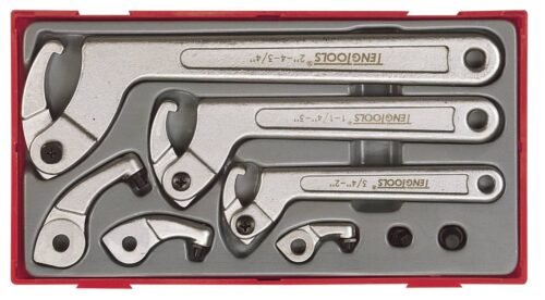 haakvõtmete komplekt TengTools TTHP08 | Käsitööriistad>Mutrivõtmed>Muud võtmed | Teng Tools | Trollo.ee | Üle 10 000 toote