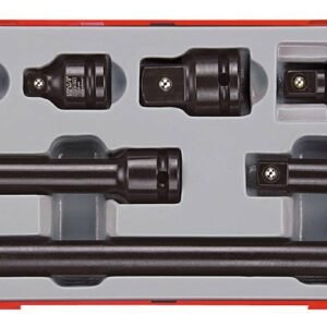jõupikenduste komplekt 1/2″ TT9207A TengTools | Käsitööriistad>Padrunid>Padrunite komplektid | Teng Tools | Trollo.ee | Üle 10 000 toote