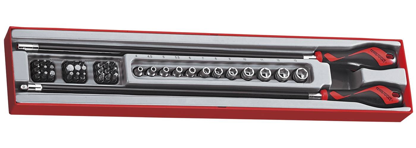 kruvitsakäepidemekomplekt 41osaline Teng Tools TTXMD41N