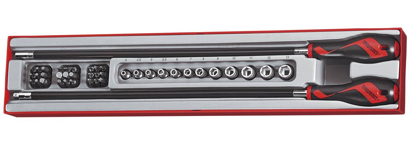 kruvitsakäepidemekomplekt 41osaline Teng Tools TTXMD41N