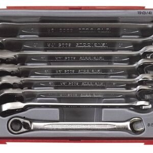 lehtsilmusnarrede komplekt TengTools TT6508R | Käsitööriistad>Mutrivõtmed>Lehtsilmusnarred | Teng Tools | Trollo.ee | Üle 10 000 toote