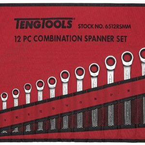 lehtsilmusvõtmekompl 12tk 8-19mm TengTools 6512RSMM | Käsitööriistad>Mutrivõtmed>Lehtvõtmed | Teng Tools | Trollo.ee | Üle 10 000 toote