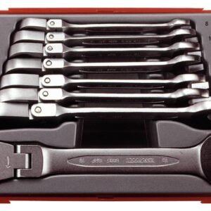 liigendiga lehtsilmusnarrevõtmekomplekt TT6508RF | Käsitööriistad>Mutrivõtmed>Lehtsilmusnarred | Teng Tools | Trollo.ee | Üle 10 000 toote