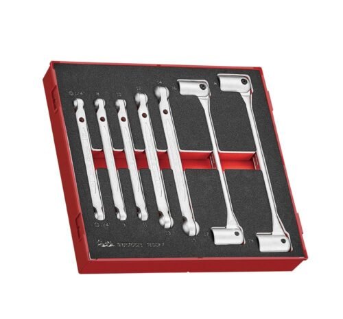 liigendpadrunvõtmete komplekt EVA 7 osa Teng Tools | Käsitööriistad>Mutrivõtmed>Lehtvõtmed | Teng Tools | Trollo.ee | Üle 10 000 toote