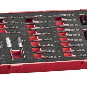 löökotsakukomplekt EVA 50 osa Teng Tools | Käsitööriistad>Kruvikeerajad>Otsakute komplektid | Teng Tools | Trollo.ee | Üle 10 000 toote