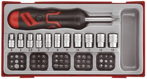 otsakkruvitsakomplekt 64osaline Teng Tools TTMDRT64 | Käsitööriistad>Kruvikeerajad>Otsakute komplektid | Teng Tools | Trollo.ee | Üle 10 000 toote