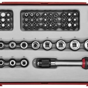 otsakukarp 62osaline TengTools TTTHQ62 | Käsitööriistad>Kruvikeerajad>Otsakute komplektid | Teng Tools | Trollo.ee | Üle 10 000 toote