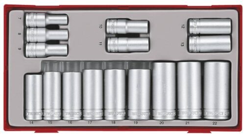 padrunikomplekt TT381612 3/8 Teng Tools | Käsitööriistad>Padrunid>Padrunite komplektid | Teng Tools | Trollo.ee | Üle 10 000 toote