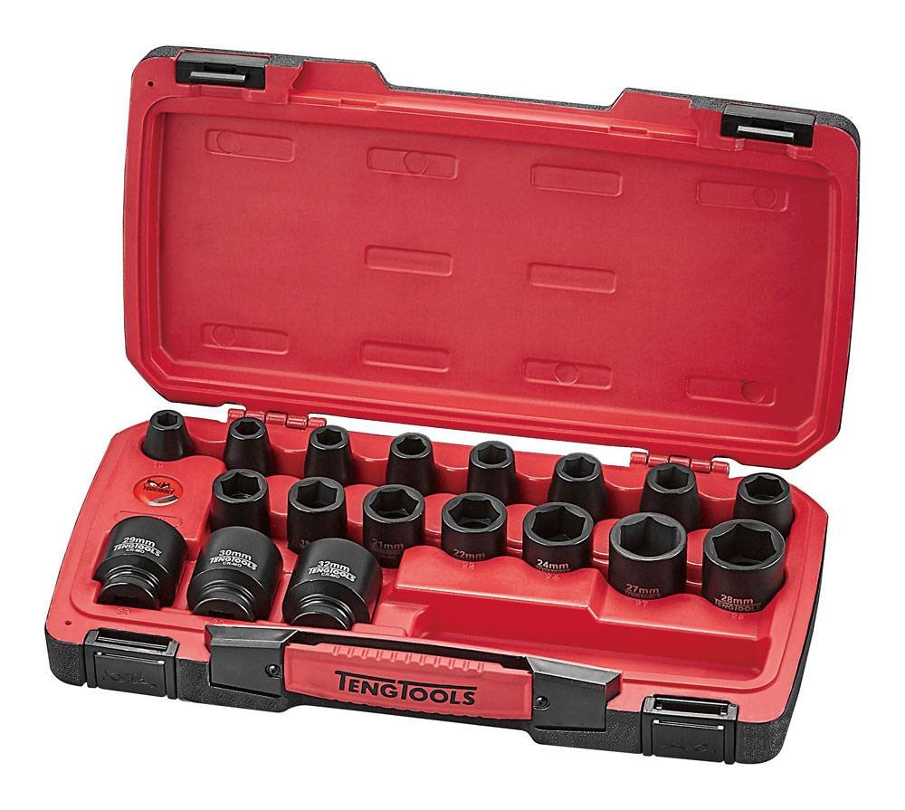 padrunite komplekt 1/2 22osal Teng Tools