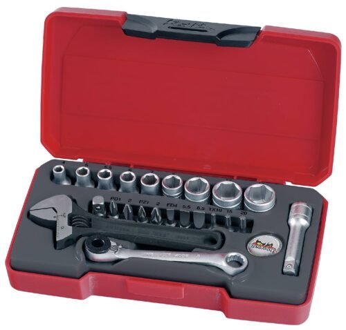 padrunvõtmekomplekt 1/4″ 23-osa T1423 TengTools | Käsitööriistad>Padrunid>Padrunite komplektid | Teng Tools | Trollo.ee | Üle 10 000 toote