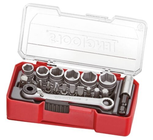 padrunvõtmekomplekt 1/4″ nelikantkinnitusega TJ1419 TengTools | Käsitööriistad>Padrunid>Padrunite komplektid | Teng Tools | Trollo.ee | Üle 10 000 toote
