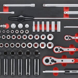 padrunvõtmekomplekt 77osaline TengTools TTESK77 | Käsitööriistad>Padrunid>Padrunite komplektid | Teng Tools | Trollo.ee | Üle 10 000 toote