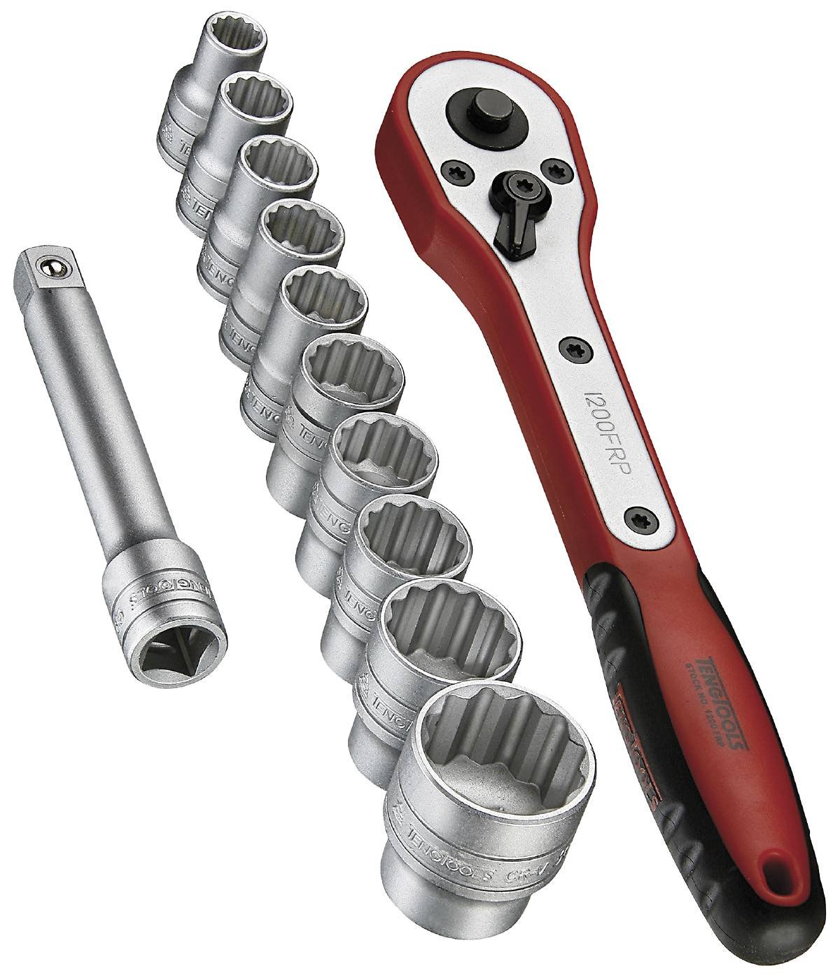 padrunvõtmekomplekt ½″ Teng Tools M1212N1