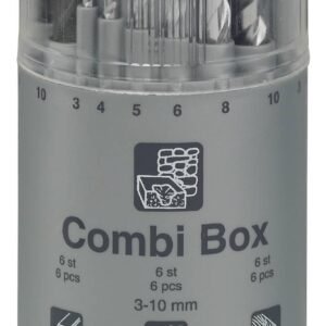 puurikompl 3-10MM COMBIBOX | Tarvikud>Puurid>Puuride komplektid | Luna Tools | Trollo.ee | Üle 10 000 toote
