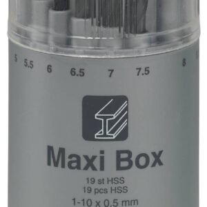 puurikomplekt 1-10mm Luna MAXI-BOX | Tarvikud>Puurid>Puuride komplektid | Luna Tools | Trollo.ee | Üle 10 000 toote
