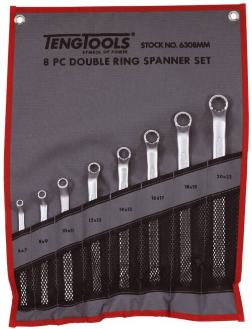 silmusvõtmekompl 6308MM | Käsitööriistad>Mutrivõtmed>Lehtvõtmed | Teng Tools | Trollo.ee | Üle 10 000 toote