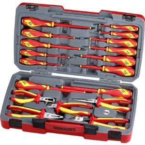 tangide- ja kruvitsakomplekt 18osal 1000 V TengTools | Käsitööriistad>Tööriistakomplektid | Teng Tools | Trollo.ee | Üle 10 000 toote