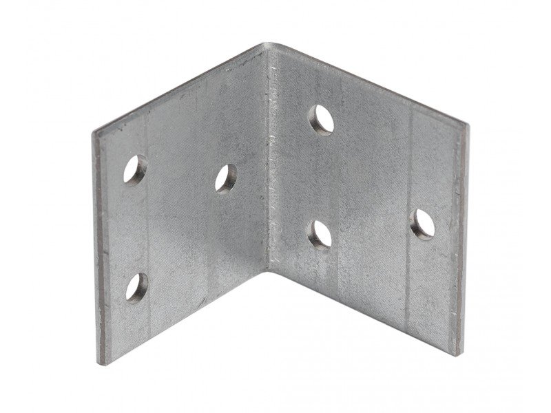 Nurgik 80x80x60x2mm, perforeeritud