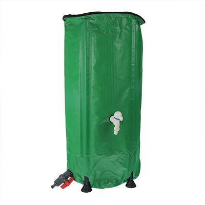 100L PVC COLLAPSIBLE RAINWATER TANK 400x780MM, koos 3/4 tolli ventiil