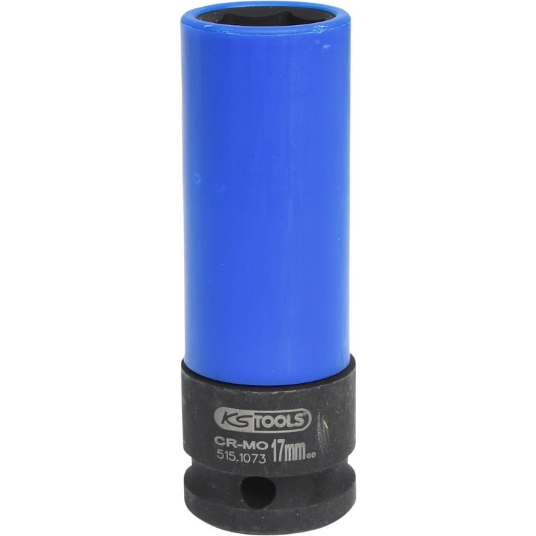 1/2" Alumiiniumvelje löökpadrun pikk 17mm, KS Tools